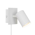Nordlux Frida Wall Light Metal White | Suitable for GU10