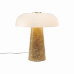 DFTP by Nordlux Table Lamp Glossy Marble and Glass Beige | 220mm - Suitable for 1x E14