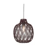 Good&Mojo Pendant Mendoza Bamboo Burgundy L | Suitable for 1x E27 