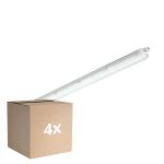 Multipack 4x Philips LED Waterproof Batten CoreLine WT120C Gen2 57W 8000lm - 840 Cool White | 150cm
