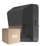 Multipack 8x Ledvance Sensor Wall Dark Grey| 180D