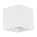 Eglo Wall Light Calpi Aluminium White 3.3W 340lm - 830 Warm White | IP44 