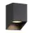 Nordlux Nico Wall Light Square Aluminium Black | Suitable for 1x GU10