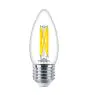 Philips MASTER Value LED Candle E27 Filament Clear 3.4W 470lm - 927 Extra Warm White | Best Colour Rendering - Dimmable - Replaces 25W