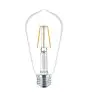 Philips Corepro LED Bulb E27 Edison Filament Clear 4W 470lm - 827 Extra Warm White | Replaces 40W