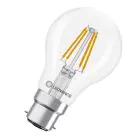 Ledvance Classic LED B22 Pear Filament Clear 3.4W 470lm - 827 Extra Warm White | Replaces 40W