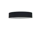 D'Lite Ceiling Light Lunelle 50cm Textile Black | Suitable for 3x E27 