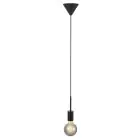 Nordlux Paco Pendulum Metal Black | Suitable for 1x E27