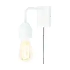 It's about RoMi Wall Light Madrid Iron White S | Suitable for 1x E27 