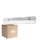 Multipack 4x Ledvance LED Damp Proof Housing MT Gen 3 IP65 | Suitable for 1x150cm LED Tube