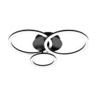 Eglo Ceiling Light Parrapos-Z Steel Black 11W 4300lm - 830-865 Tunable White | IP20 - Zigbee Dimmable