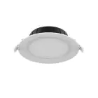 Noxion LED Downlight Hera Flat Recessed White 9W 900lm 80D - 827-830-840 CCT | 146mm - Cutout 120mm